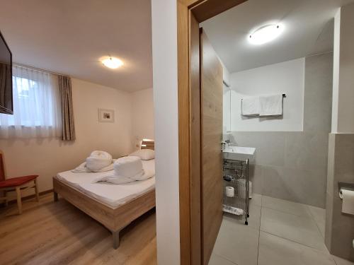Kúpeľňa v ubytovaní Pension Sunnhofer