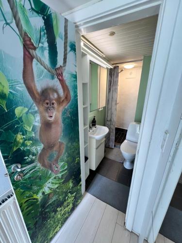 Ένα μπάνιο στο Aarhus Guesthouse - Tilstparkvej14