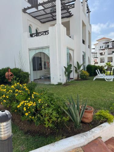 Jardin de l'établissement Maha Beach Cabo Negro
