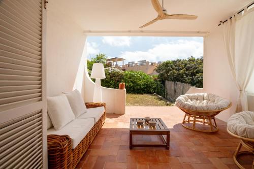 Χώρος καθιστικού στο Casa Bianca - Charme e relax tra Villasimius e Notteri