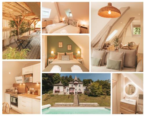 Φωτογραφία από το άλμπουμ του Appartement dans Manoir avec piscine face au Golf d'Uriage σε Vaulnaveys-le-Haut