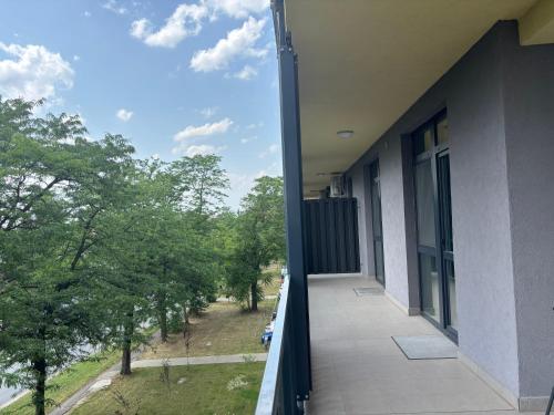 Budova, kde se apartmán nachází