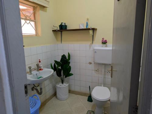 Koupelna v ubytování Dans place