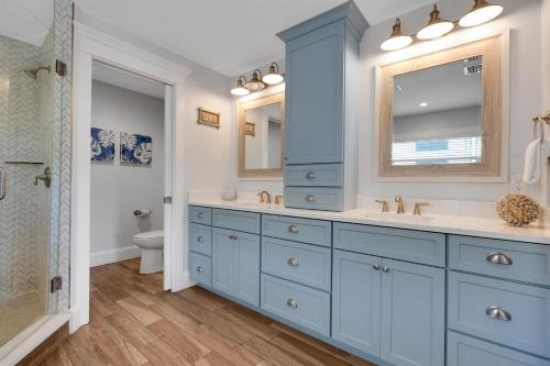 Phòng tắm tại Sea Spray