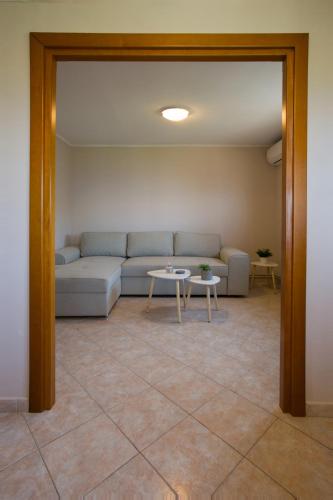 Χώρος καθιστικού στο Aegean Breeze House