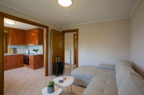 Η κουζίνα ή μικρή κουζίνα στο Aegean Breeze House