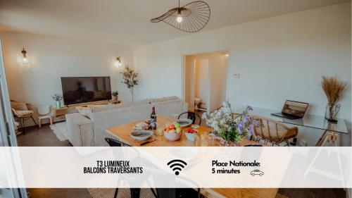 Chez Laurie Appart lumineux - Balcons Netflix