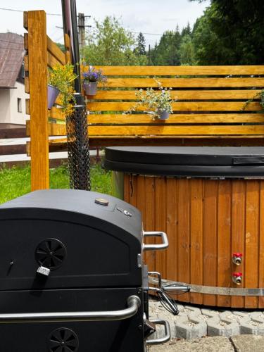 Gril pre hostí v dovolenkovom dome