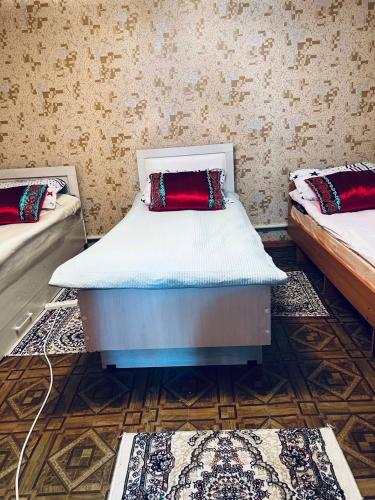 Cama o camas de una habitación en Tian Shan Sky House