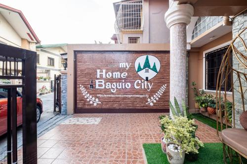 My Home in Baguio Cityに飾ってある許可証、賞状、看板またはその他の書類