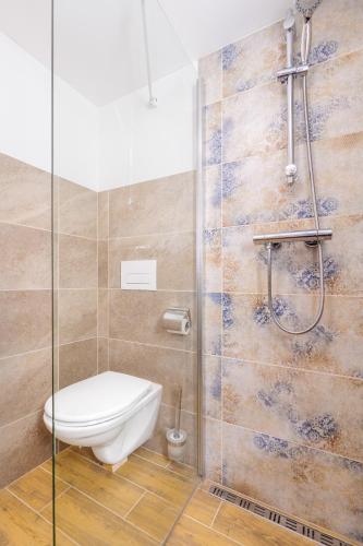 Ένα μπάνιο στο Sponge Apartmá - Resort Abertham