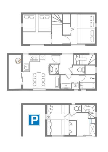 Private 3 Bedroom House with Free Parking Near Asakusa and Skytree