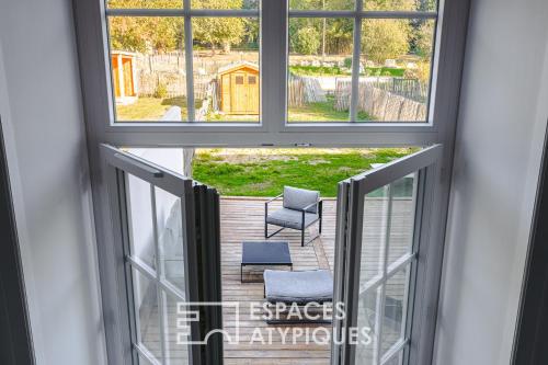 Appartement avec jardin dans un château