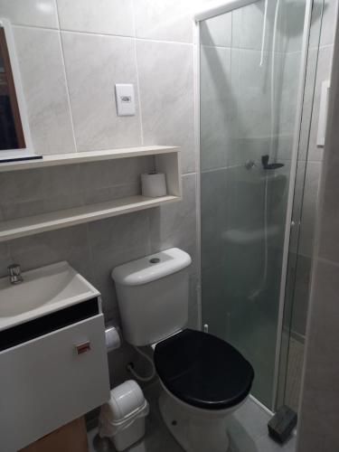 Koupelna v ubytování Kitnet Guaíba Casa Nice