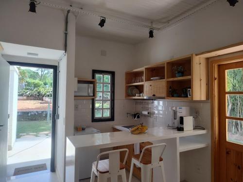 Η κουζίνα ή μικρή κουζίνα στο TinyHouse das Araras