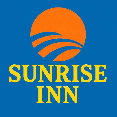 a logo for the sun rise inn at SUNRiSE INN in Greenwood