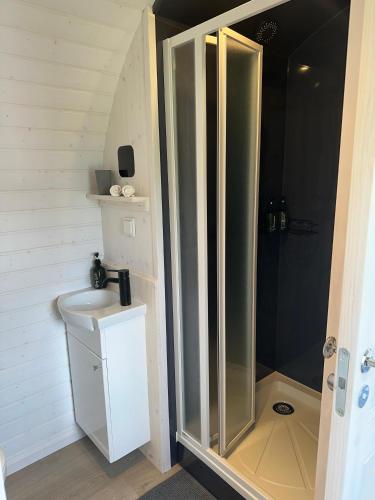 Bilik mandi di Franken Chalets