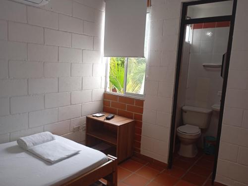 Bilik mandi di Apartasol San Jeronimo