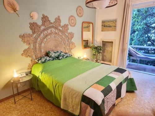 Ένα ή περισσότερα κρεβάτια σε δωμάτιο στο Casa Orso