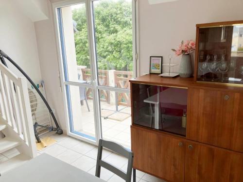 Dapur atau dapur kecil di Le Galion Beach