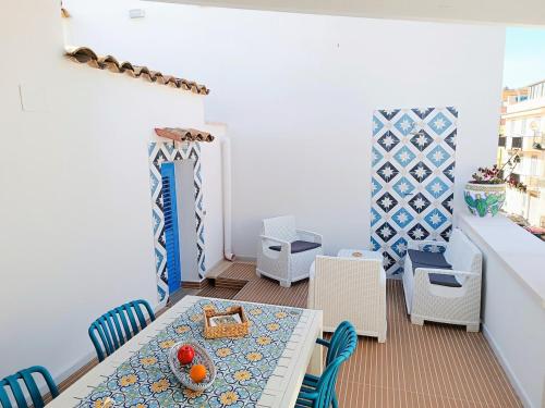 Posezení v ubytování Casa Sciàpó
