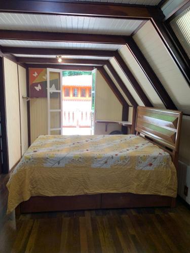 Postel nebo postele na pokoji v ubytování Verdadeiro Paraíso