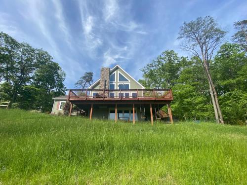 Zahrada ubytování Shenandoah Thunder Chalet Guest Suite