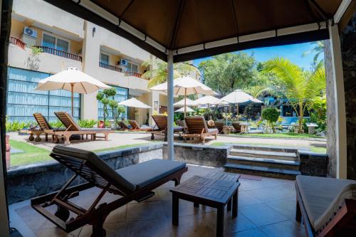 Патио или другая зона на открытом воздухе в Kuta Paradiso Hotel