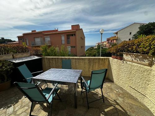 Appartement T3 à Collioure, 30m des plages, terrasse et parking - FR-1-309-520