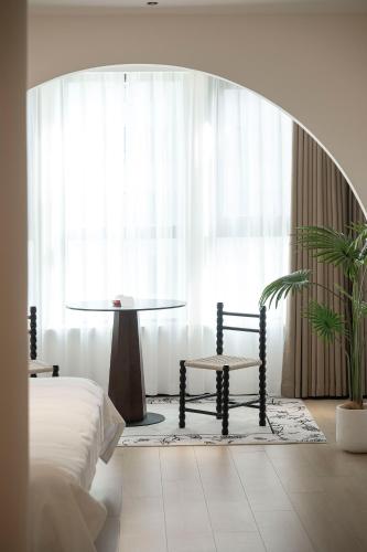 Town Designer B&Bにあるベッド