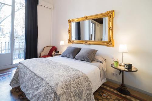 En eller flere senger på et rom på Ronda Sant Pere Rafael
