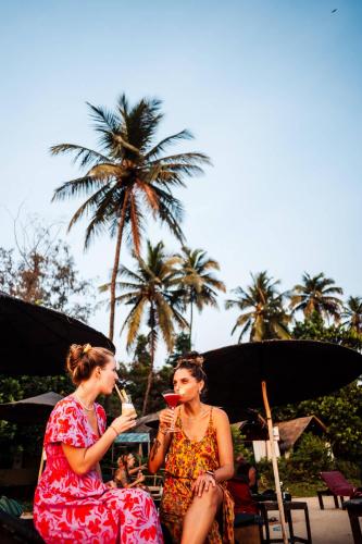 Clientes alojados en Nada Brahma Patnem Beach