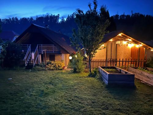 Zahrada ubytování Domek Želiv