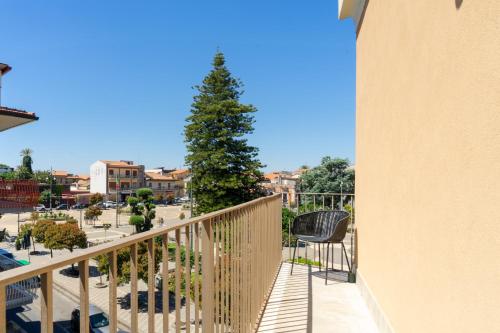 Balkón nebo terasa v ubytování Casa Castanea in Trecastagni Catania