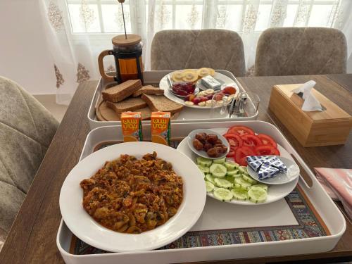 Comida en el hostal o alrededores