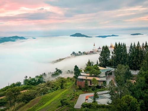 Landskap semula jadi dekat dengan hotel