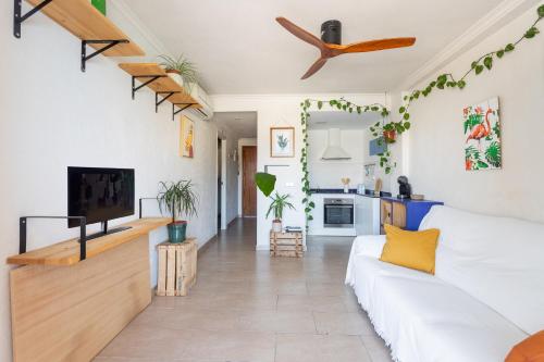 Apartamento frente al mar con Parking Privado y WIFI