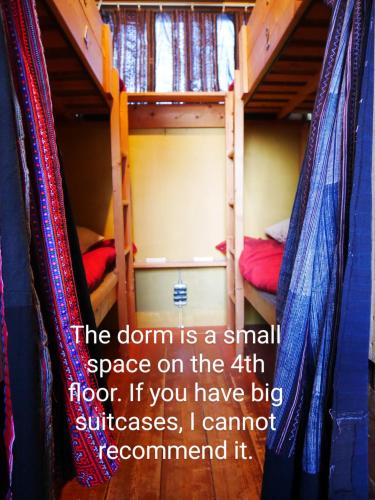 a small space on the floor if you have big audiences i cannot at Guest House mii in Osaka