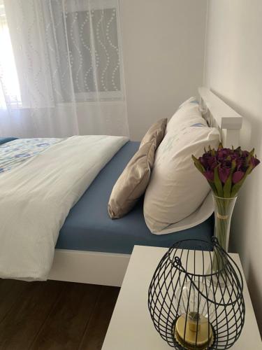 Cama o camas de una habitación en Kućerak kraj Dunava