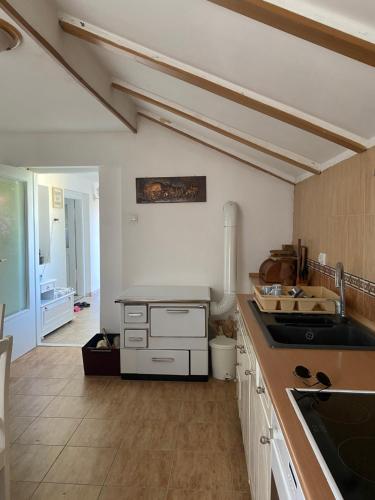 Una cocina o zona de cocina en Kućerak kraj Dunava
