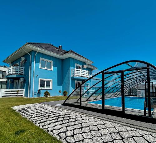 Willa Azul - Podgrzewany basen, klimatyzacja w całym obiekcie