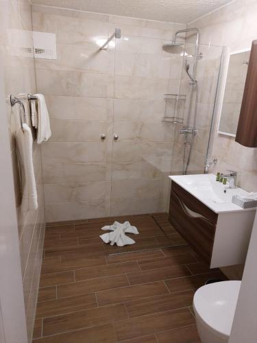 Ένα μπάνιο στο Hofgut FeWo & Spa