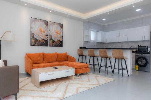Dapur atau dapur kecil di TCC Dzorwulu Apartment