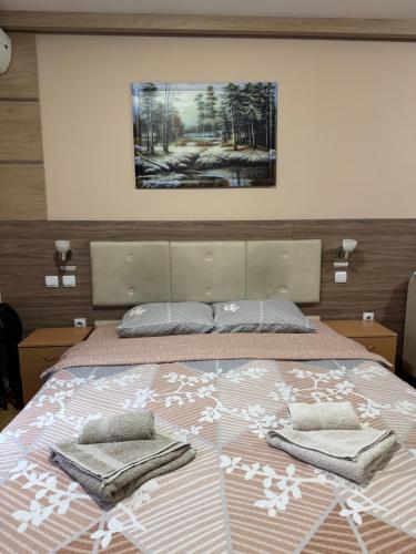 Krevet ili kreveti u jedinici u objektu KONAK ViLA MIRKOVIĆ