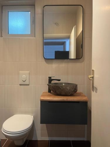Koupelna v ubytování Apartments Duje