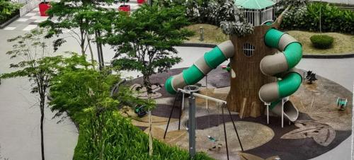Κήπος έξω από το LCP T1 Honeymoon genting highland midhill homestay