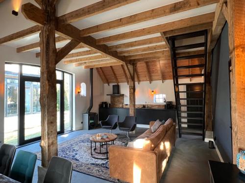 Χώρος καθιστικού στο B&B De Koningsbeek