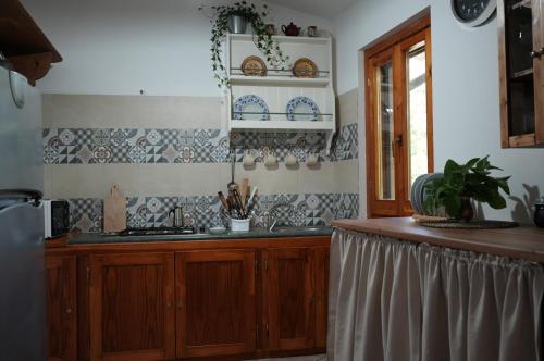 Η κουζίνα ή μικρή κουζίνα στο Rustic Italian House