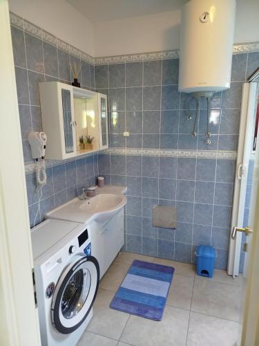Ένα μπάνιο στο Apartments Biondi