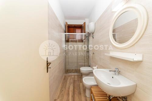 Koupelna v ubytování Il Bacio del Sole - San Foca